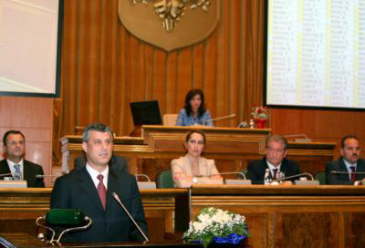 Fjala e Kryeministrit të Kosovës, z. Hashim Thaçi në Kuvendin e Shqipërisë