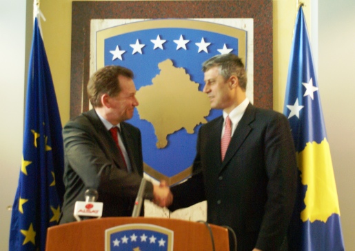 Kryeministri i Qeverisë së Kosovës, z.Hashim Thaçi: Kosova po ndërtohet si një vend multietnik, i mundësive të barabarta dhe afirmative për minoritarët, para së gjithash për serbët