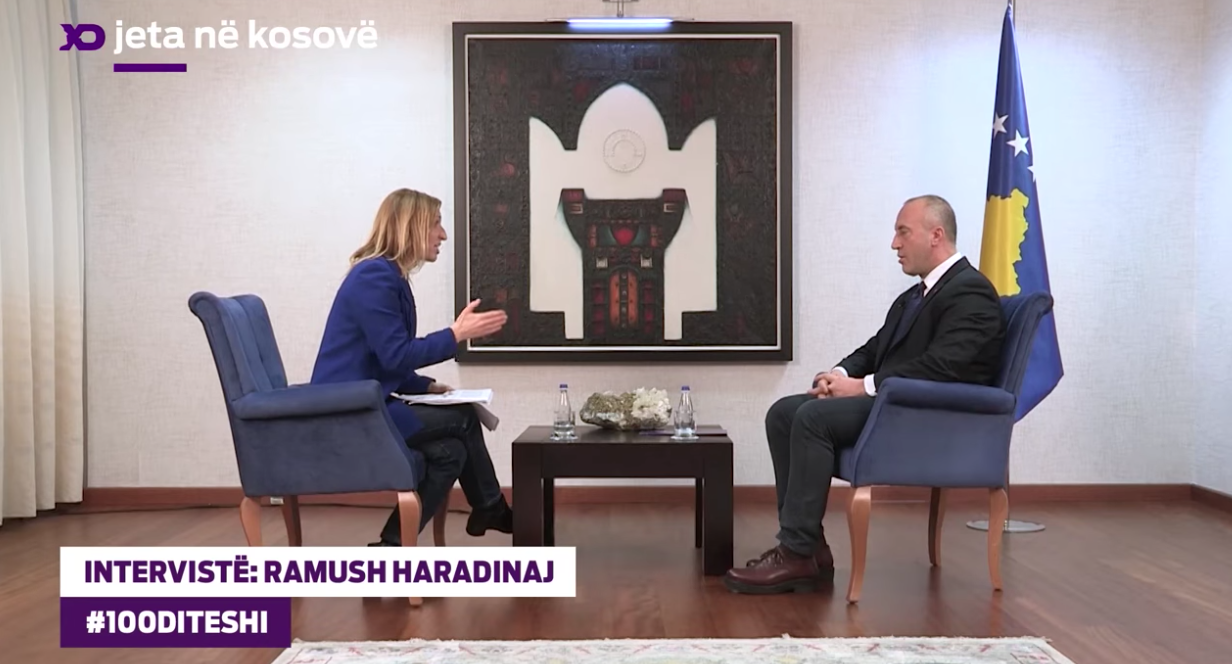 Intervistë e kryeministrit Ramush Haradinaj dhënë për emisionin Jeta në Kosovë