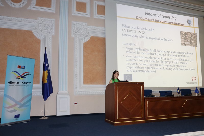 Održana obuka u Prištini za korisnike projekata u okviru IPA II programa prekogranične saradnje Albanija – Kosovo