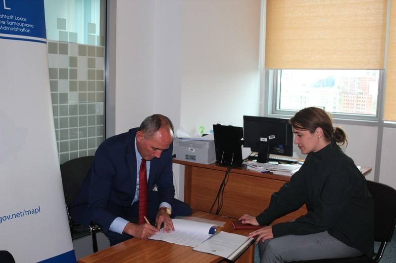 МАЛС подржава општину Урошевац у реализацији пројекта “Поправка канализације и пута Хаљиљ Аљидемај у Урошевцу“