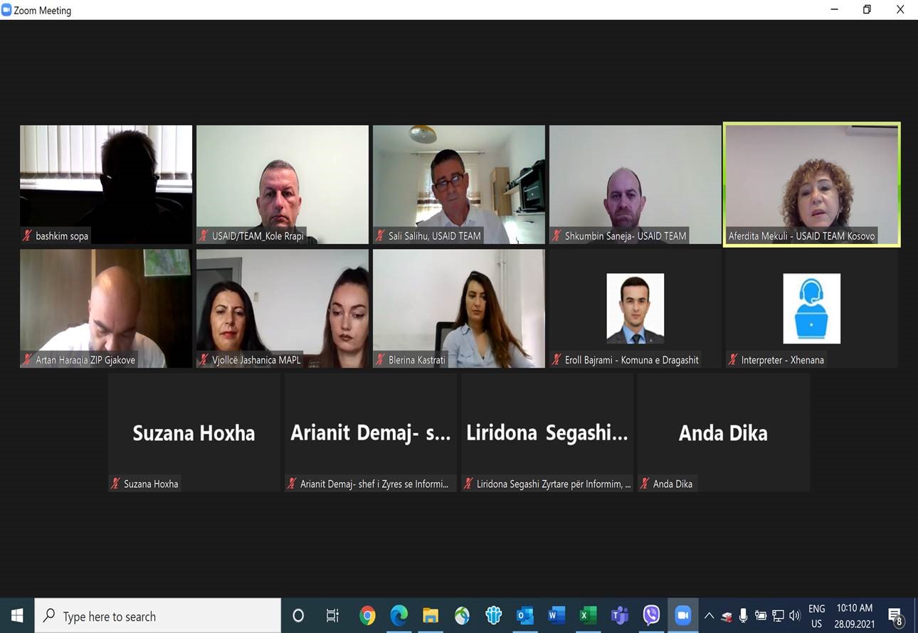 Predstavnici projekta USAID -a i MLGA TEAM -a organizovali okrugli sto o poboljšanju prakse komunikacije i interakcije