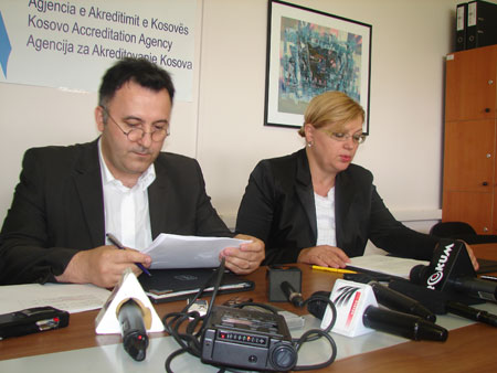 Agjencia për Akreditim e Kosovës publikon rezultatet e procesit të akreditimit