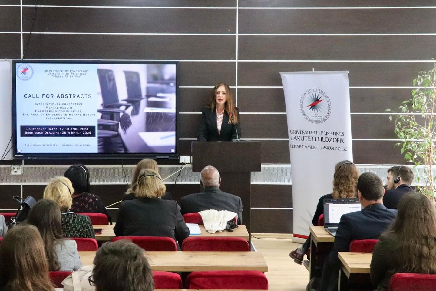 U MBAJT KONFERENCA E NDËRKOMBËTARE E DEPARTAMENTIT TË PSIKOLOGJISË TË UNIVERSITETIT TË PRISHTINËS