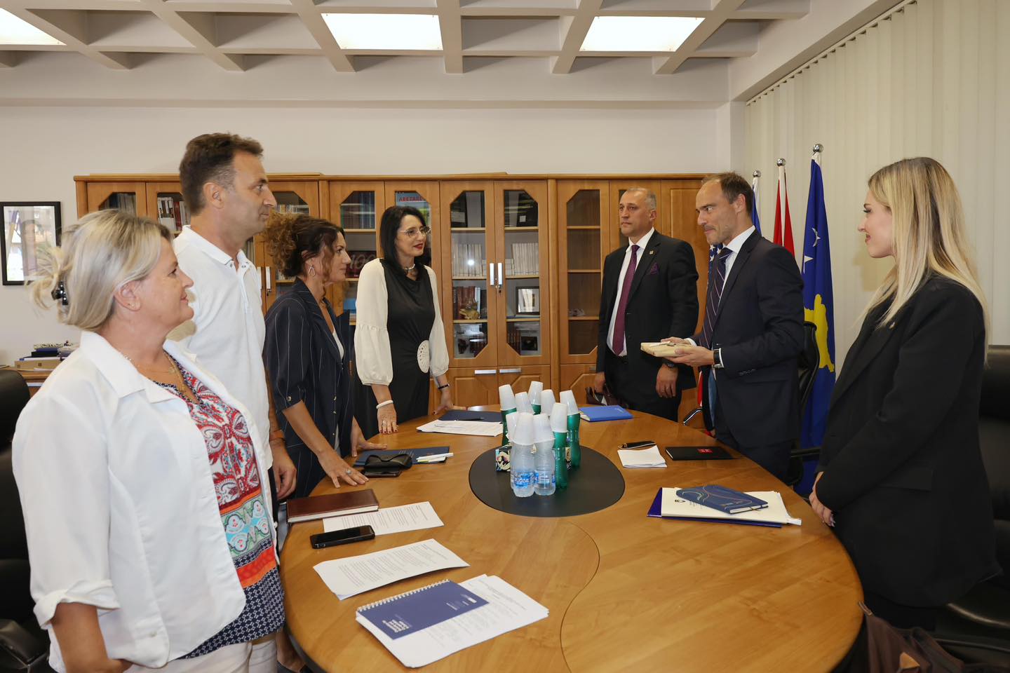 Përfaqësuesi i Organizatës Ndërkombëtare të Frankofonisë (ONF) z. Eric Poppe vizitoi MAShTI-n