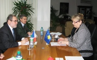 Delegacioni i Misionit Ekonomik Francez vizitoi MEM-in