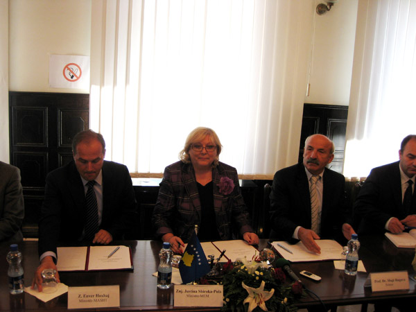 MEM – MASHT dhe UP nënshkruan memorandum mirëkuptimi