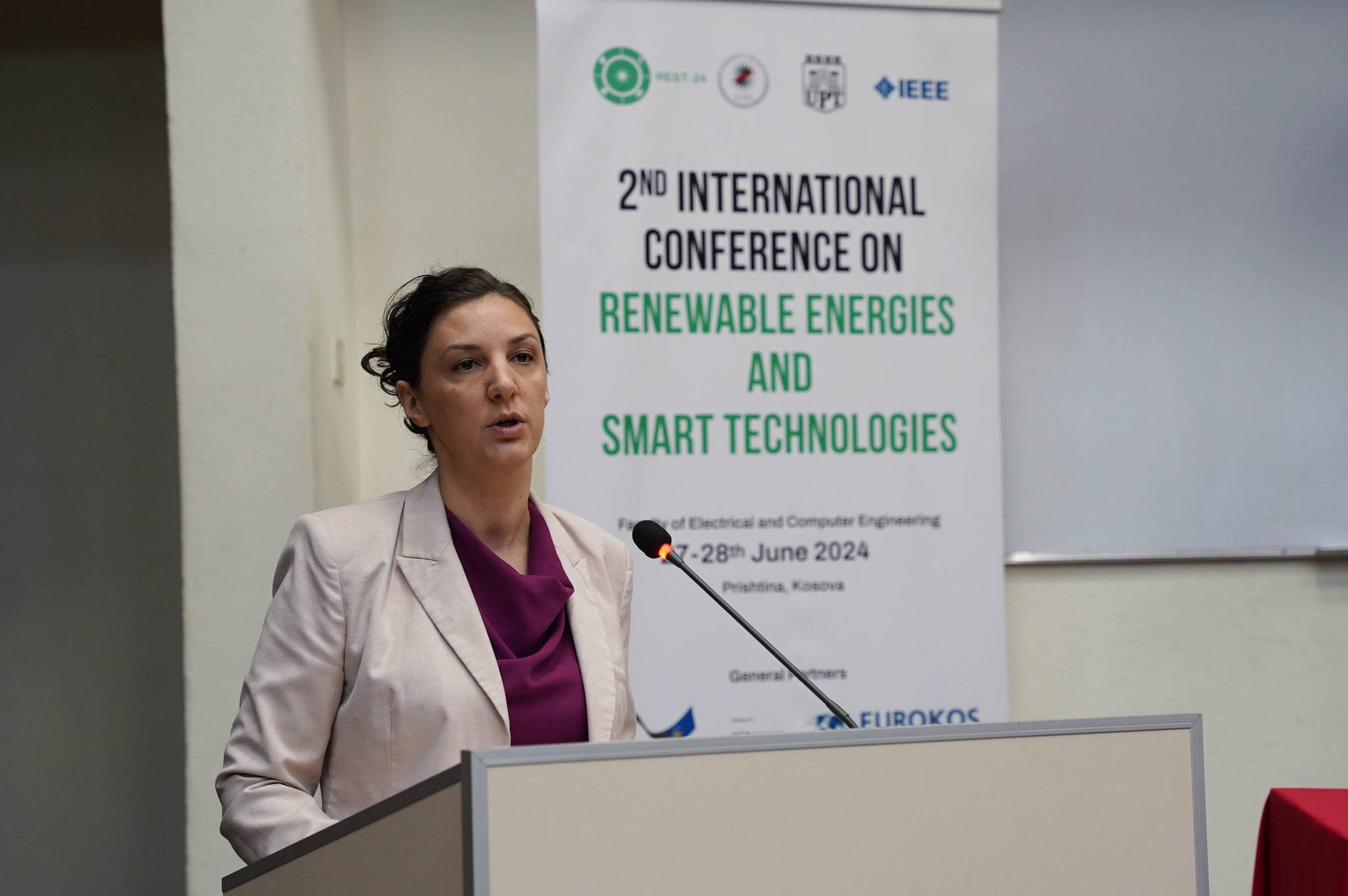Ministarka Rizvanoli i dekan FER-a, prof. dr Šabani inaugurišu 2. Međunarodnu Konferenciju o Obnovljivim Izvorima Energije i Pametnim Tehnologijama
